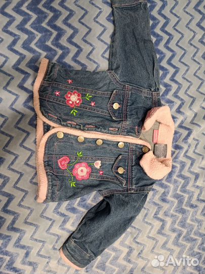 Джинсовая куртка для девочки