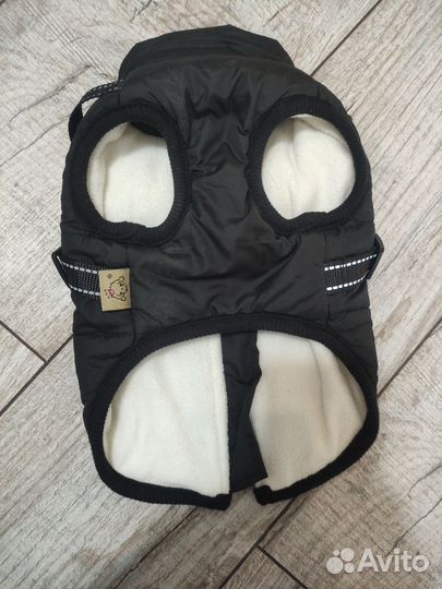 Когтерезки и тёплый жилет для собаки М