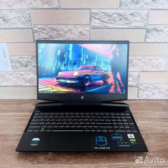 Игровой зверюга HP Gaming i5-10gen/GTX1650/512ssd