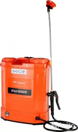 Опрыскиватель аккумуляторный patriot PT 16 AC ранц