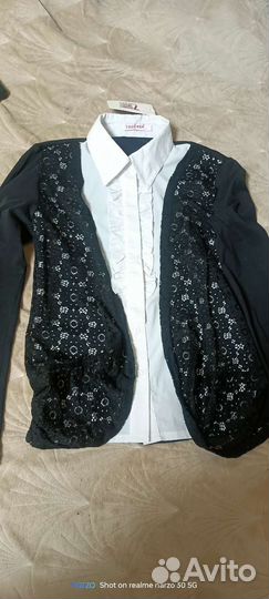 Блузка школьная 140 146