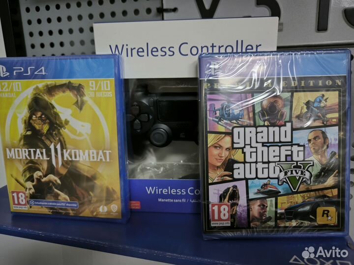 Игровая приставка sony playstation 4 slim/pro