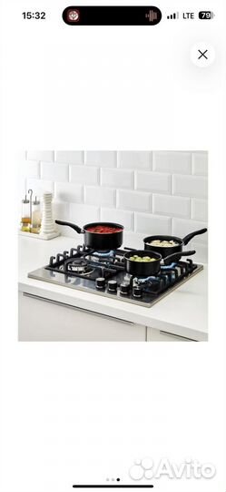 Набор ковшей икеа кавалькад, 3 предмета