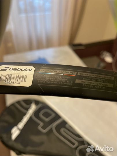 Ракетка для большого тенниса babolat pure aero