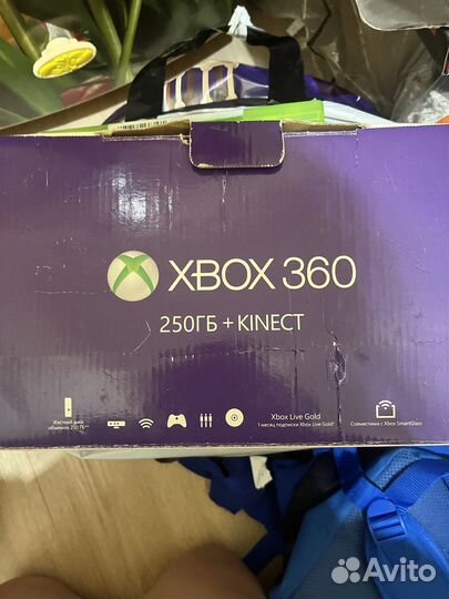 Игровая приставка xbox 360 с играми