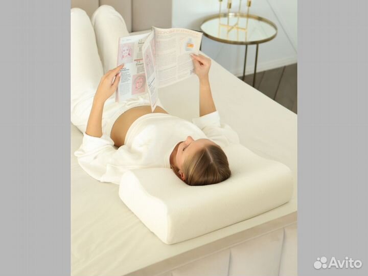 Анатомическая подушка для сна с эффектом памяти