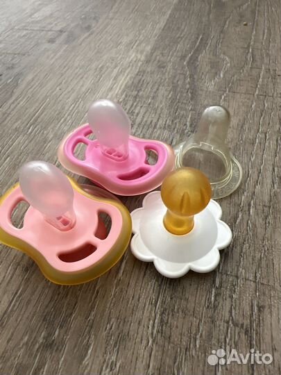 Соска пустышка avent, щетка расческа