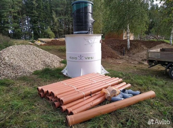 Септик (под ключ, с установкой)