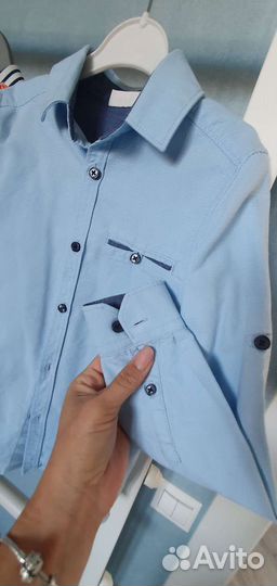 Рубашки для мальчика, р. 116, 3 шт