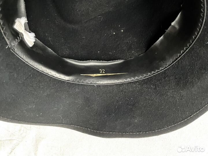 Шляпа мужская с широкими полями