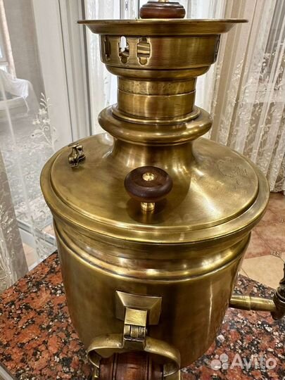 Самовар на дровах фабр.Шемариных,нач.1900-е