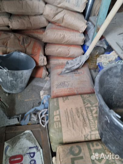 Цемент в мешках 50 кг
