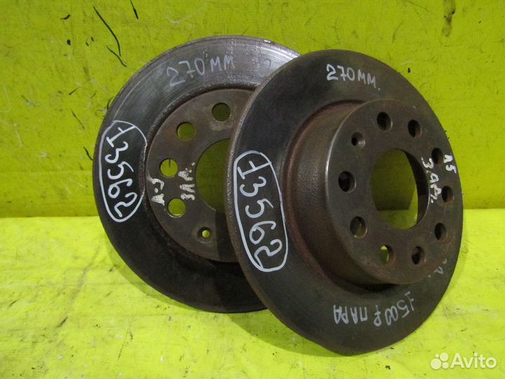 Тормозные диски Skoda Octavia A5 04-13г 13562