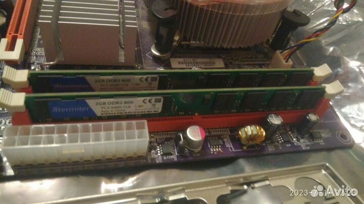 Материнская плата с процессором xeon