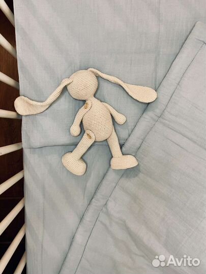 Постельное белье в детскую кроватку из муслина