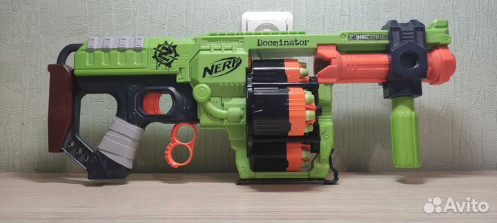 Бластер nerf zombie strike Doominator