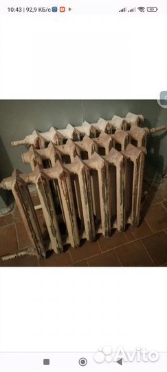Продам чугунные батареи