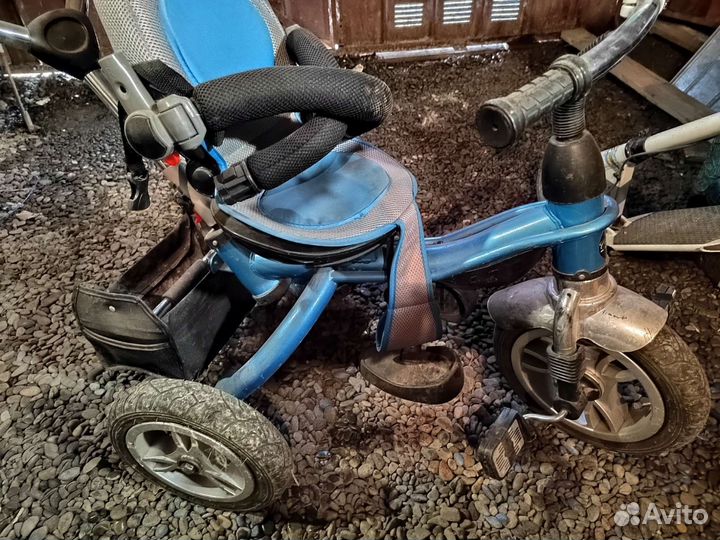 Детский велосипед с ручкой бу