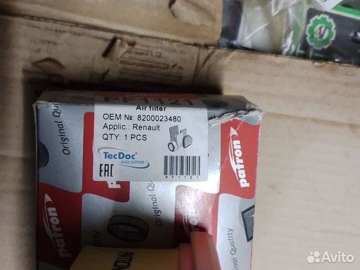 Фильтр воздушный рено