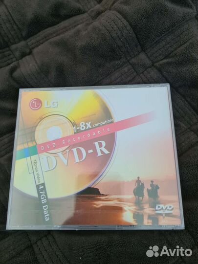 Диски dvd r новый