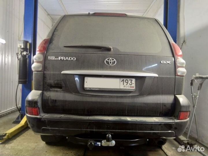 Фаркоп установка тсу Toyota 4Runner N210, 2002-200