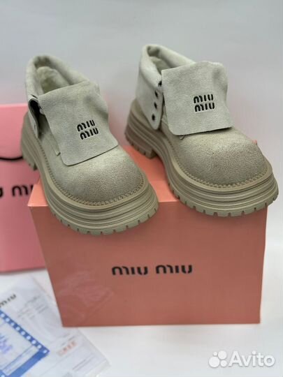 Ботинки зимние Miu Miu