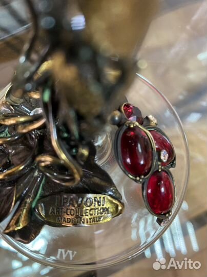 Ювелирный Бокал ручной работы италия IPavoni