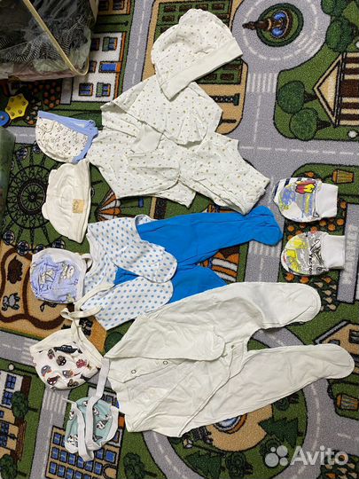 Кокон для новорожденных и обежда 54 размера