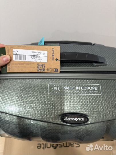 Чемодан samsonite c lite новый 94л