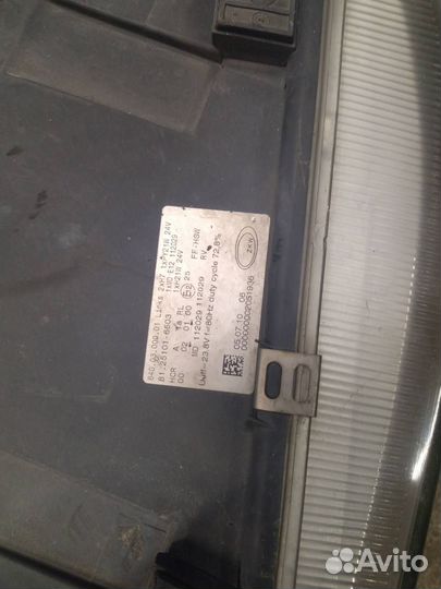 Фара левая MAN TGX 2008 81251016503