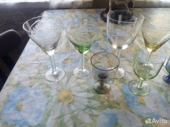 Рюмки фужеры