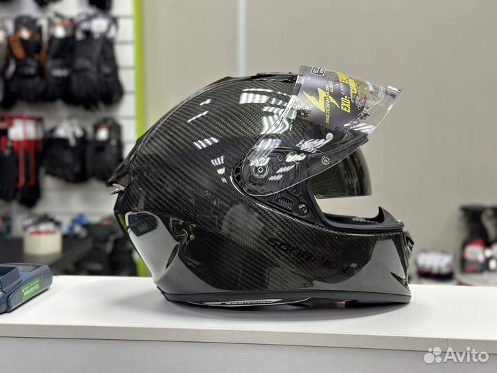 Мотошлем Scorpion EXO-1400 EVO carbon AIR карбон
