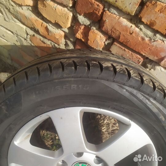 Колеса skoda octavia R 15