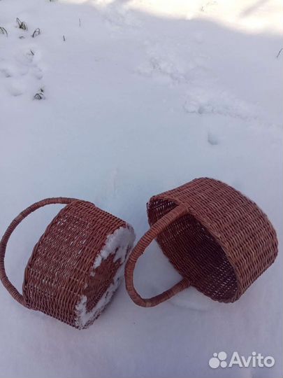 Корзина плетеная большая