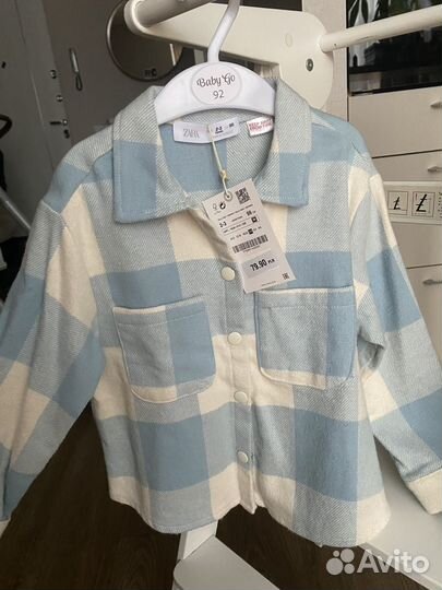 Рубашка детская zara
