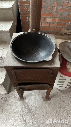 Печь для казана и сам казан