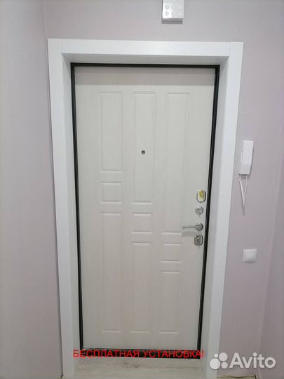 Металлическая входная дверь с установкой в подарок