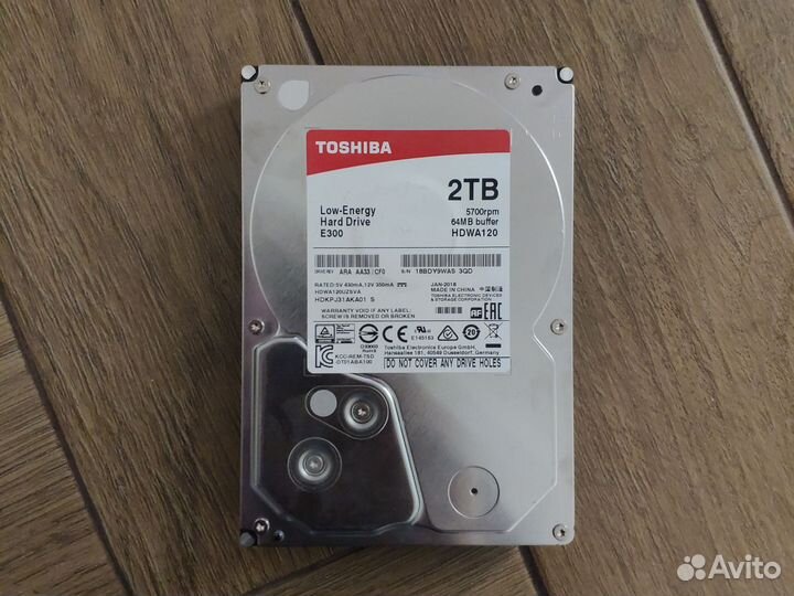 Жесткий диск 2 Tb 3.5