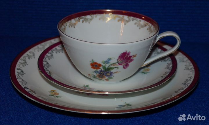 Набор для чая. Volkstedt-Rudolstadt Beyer and Bock