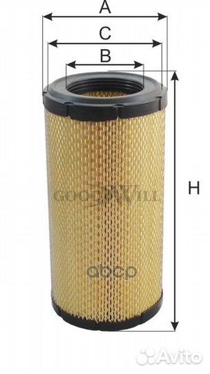 Фильтр воздушный (внешний) HCV AG1081 Goodwill