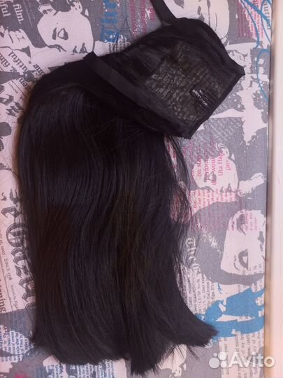 Хвост шиньон на крабе