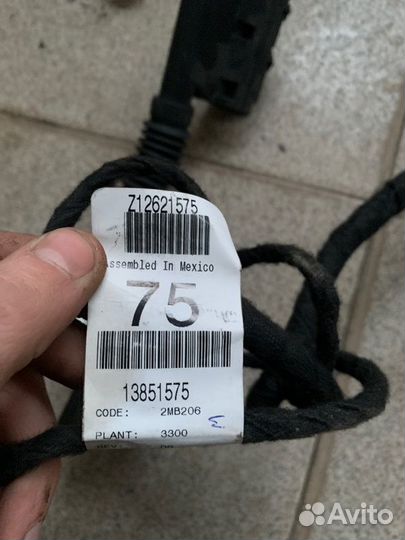 Проводка двери передняя правая Mercedes-Benz Ml