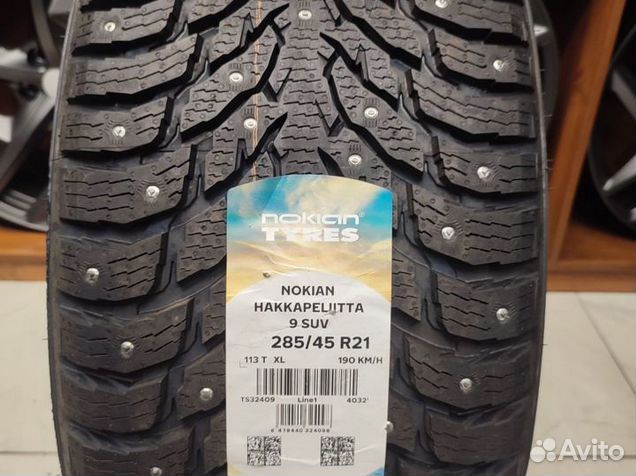 Nokian Tyres Hakkapeliitta 9 SUV 285/45 R21