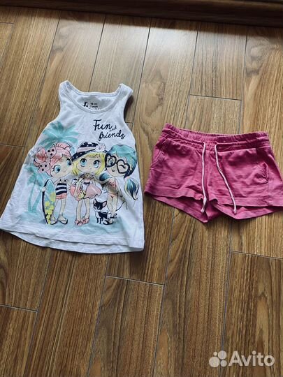 Вещи пакетом на девочку