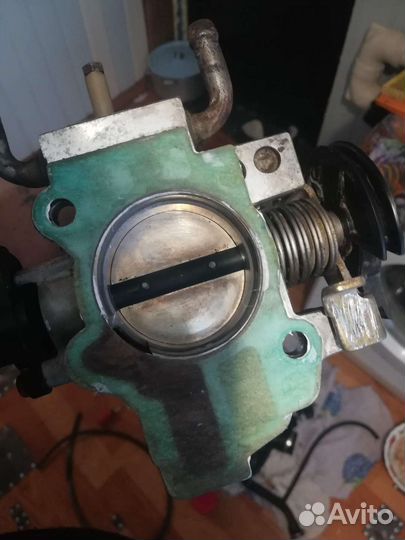 Дросельная заслонка daewoo nexia, с датчиками