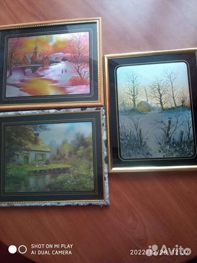 Корзиночки, фото картины 21х26