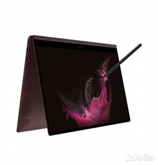 Уникальный Samsung Galaxy Book 2 Pro 360 Burgundy