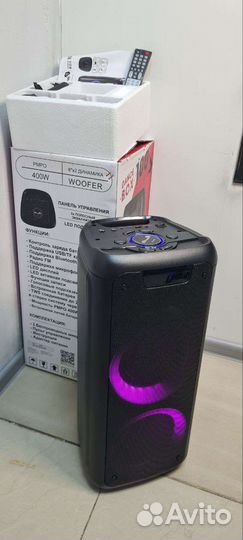 Колонка eltronic 20-25 Dance box 250 с микрофоном