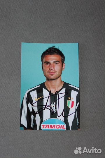 Автограф Адриана Муту