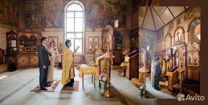 Фотограф на крещение и венчание